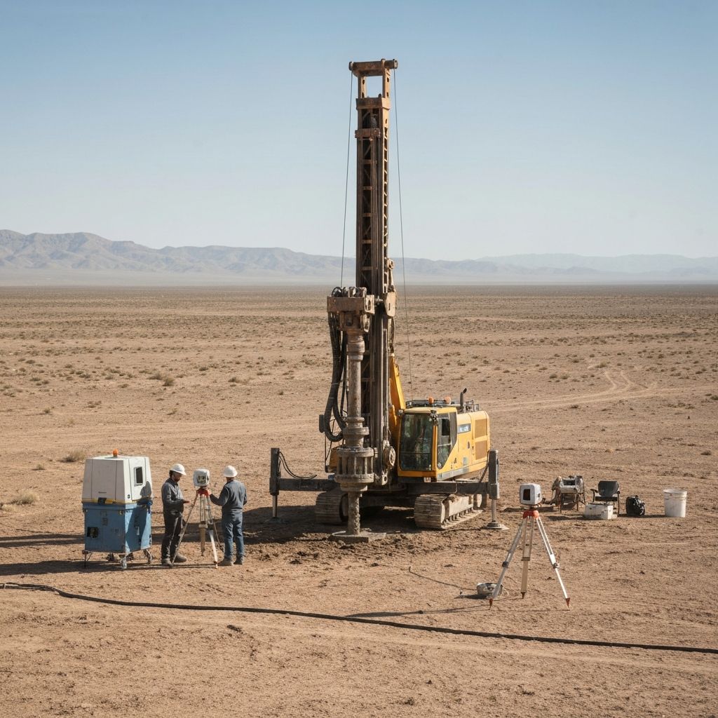 Exploratory drilling operations in New Mexico