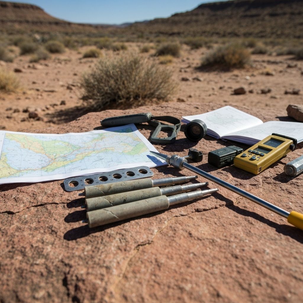 Scientific mapping of New Mexico's mineral-rich landscape